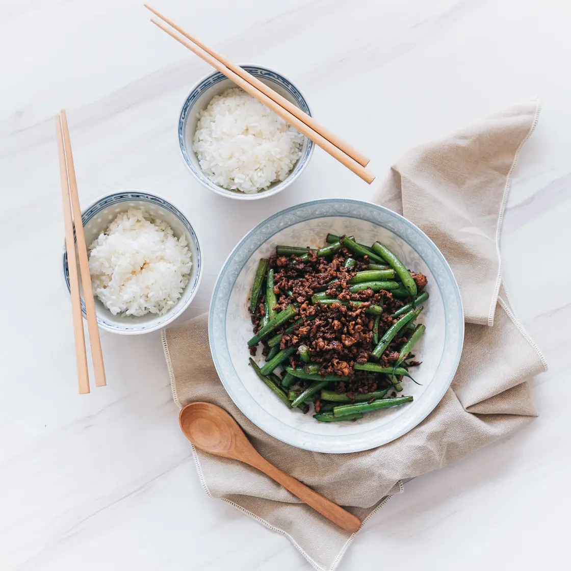 Pork and Green Bean Stir Fry