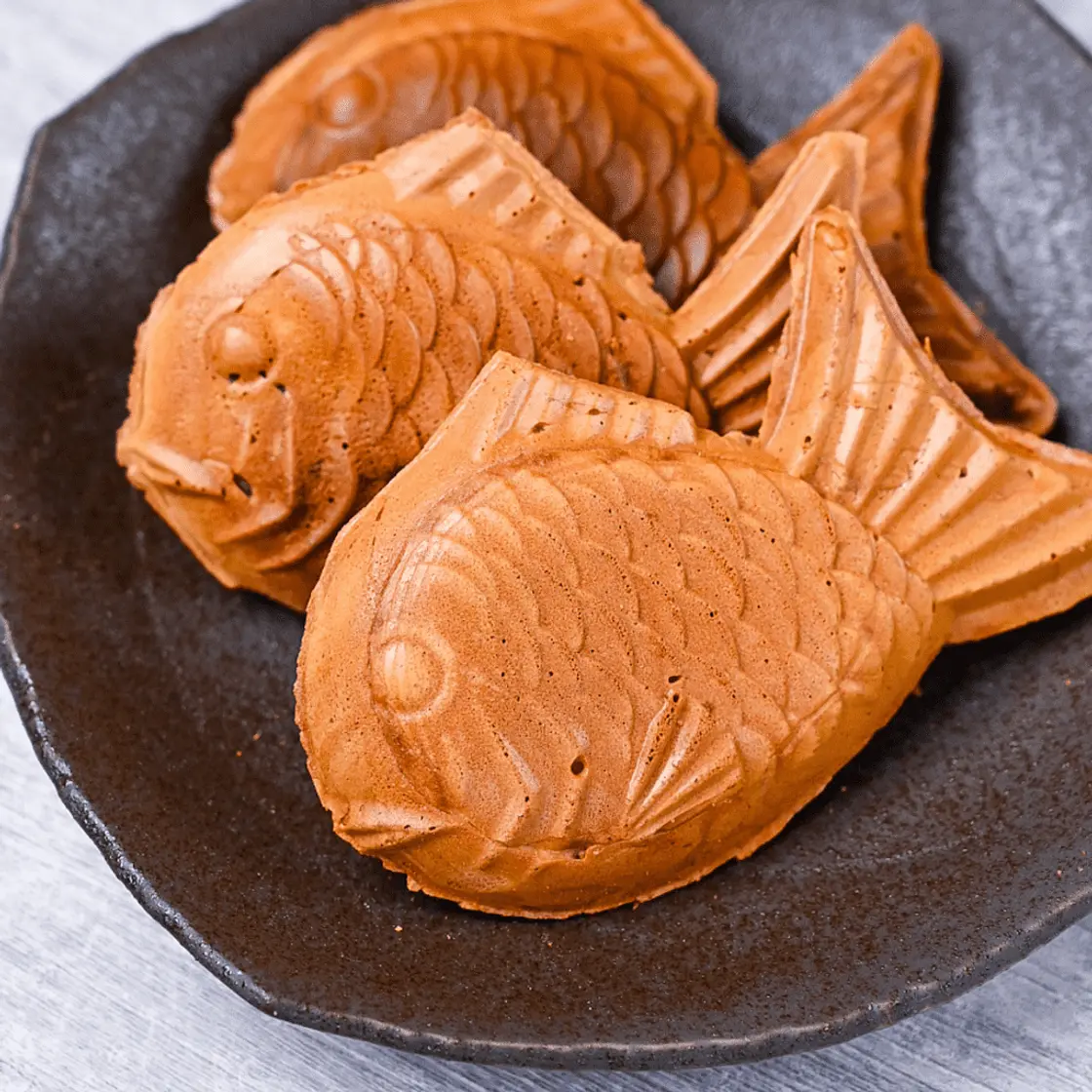 Taiyaki (Japanese Fish Shaped Waffle)