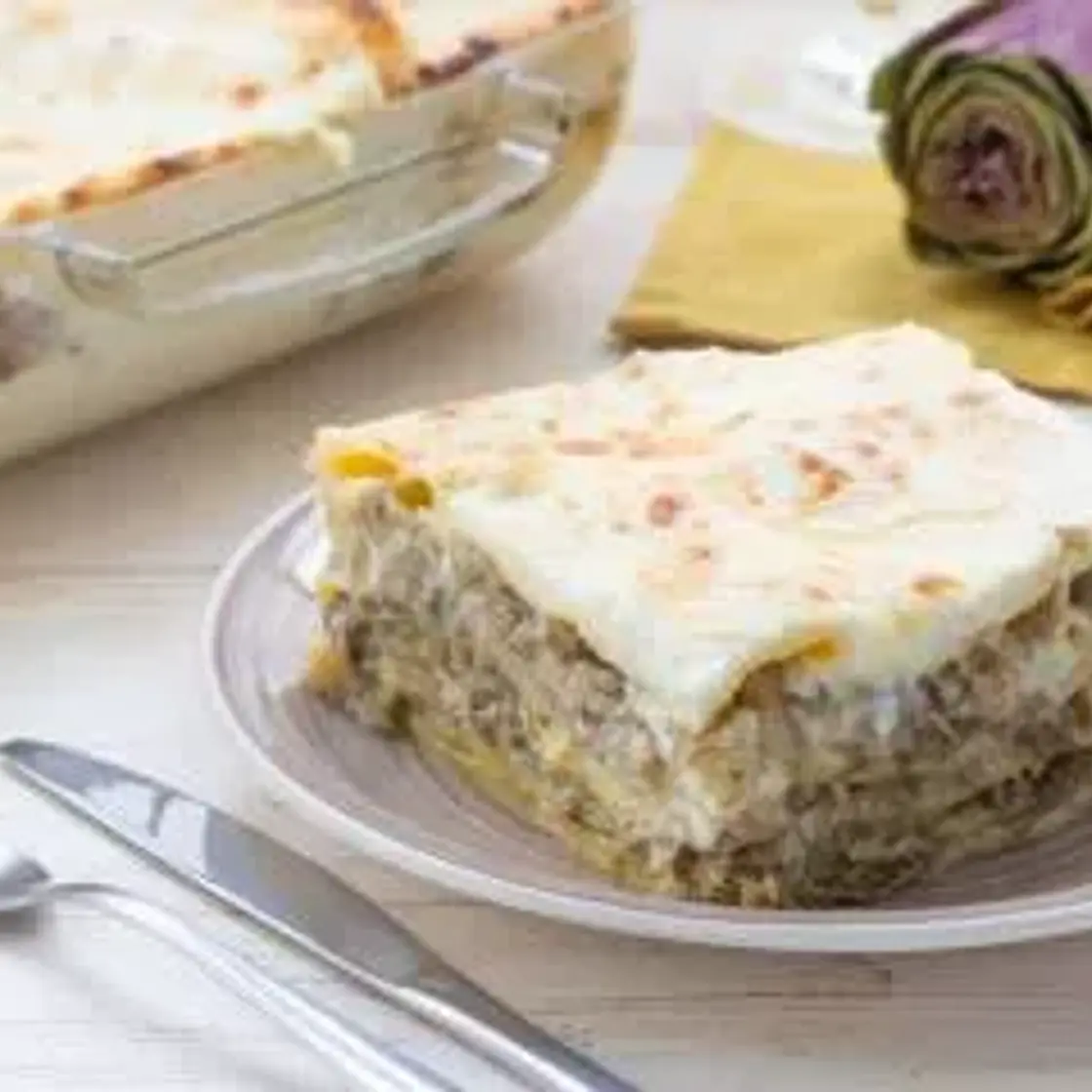 Lasagne ai carciofi