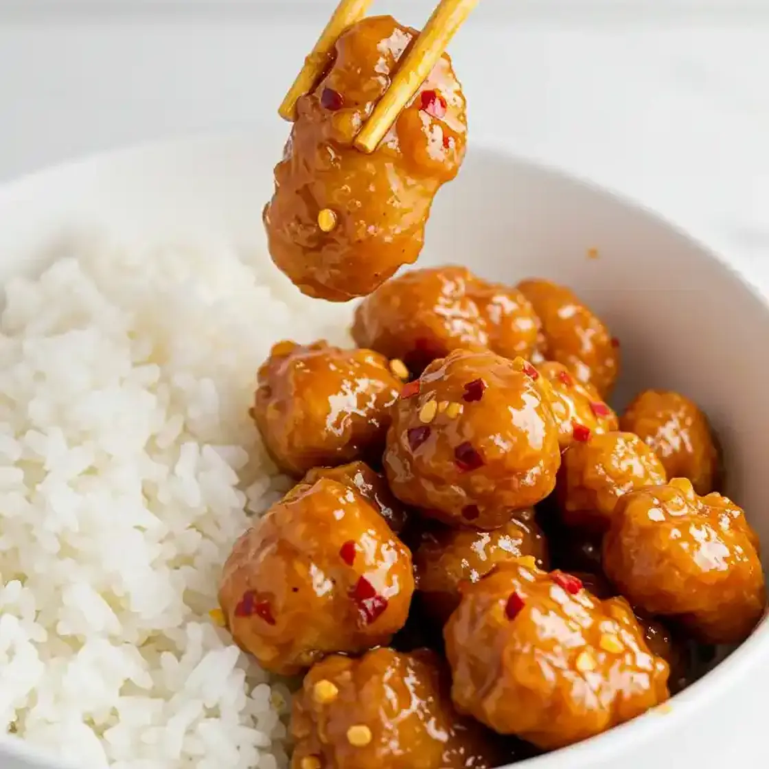 Poulet Général Tao à l'Air Fryer