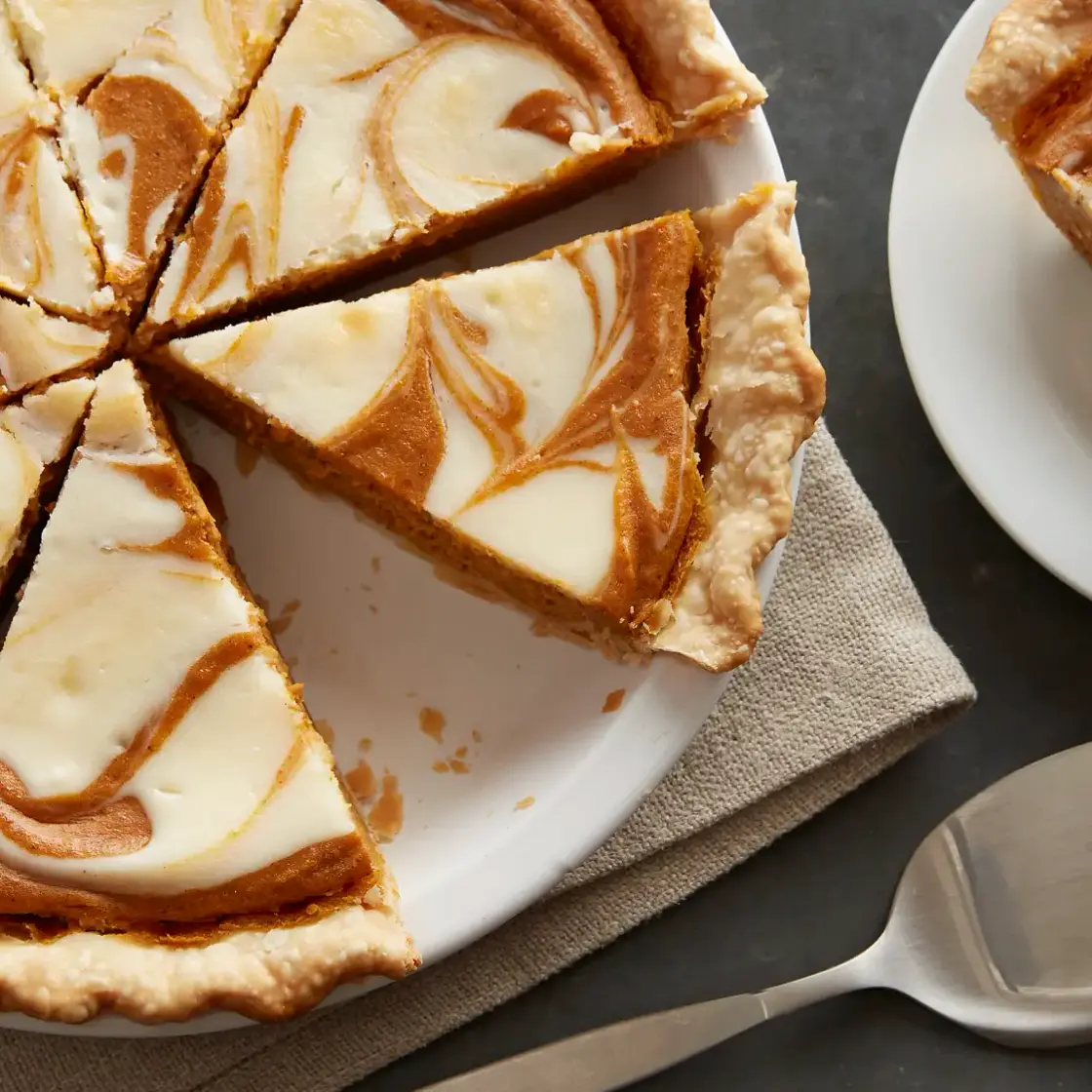 Pumpkin-Cream Cheese Pie
