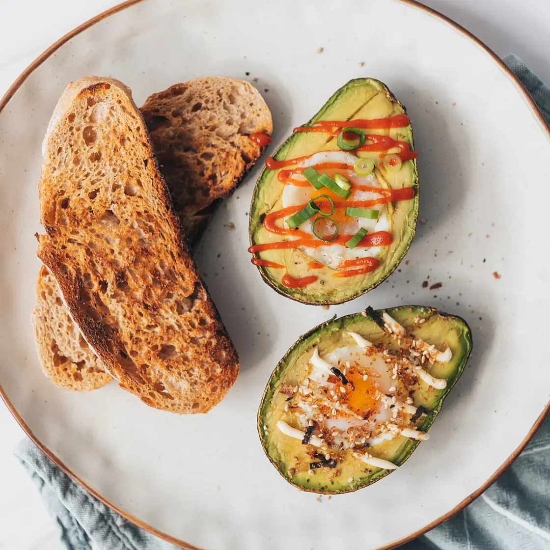 Baked Avocado Eggs