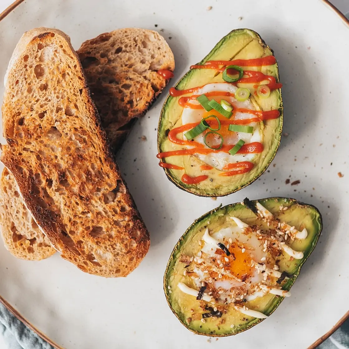 Baked Avocado Eggs