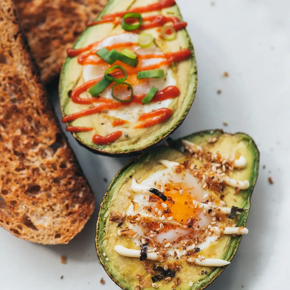 Baked Avocado Eggs