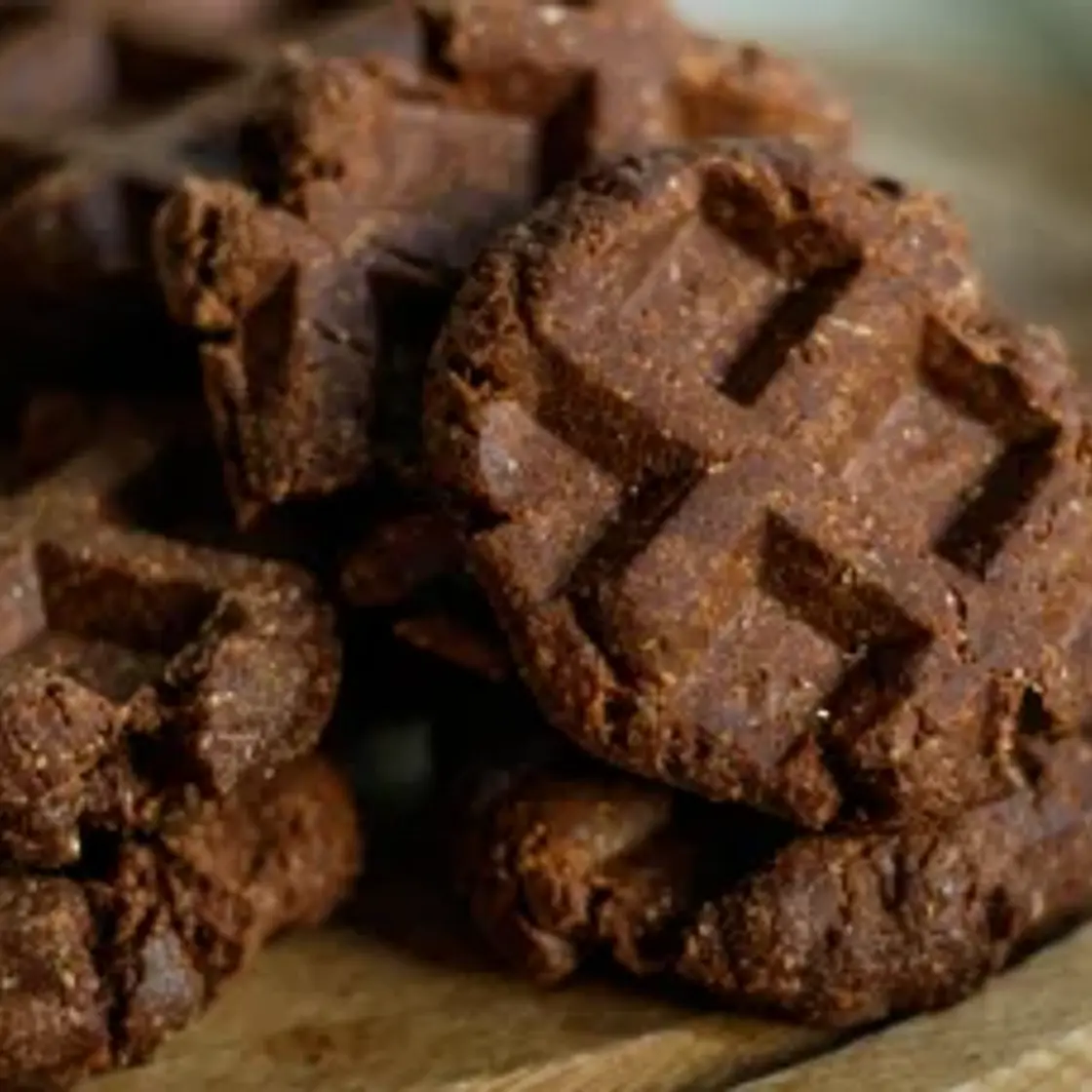 Gaufres vegan au chocolat