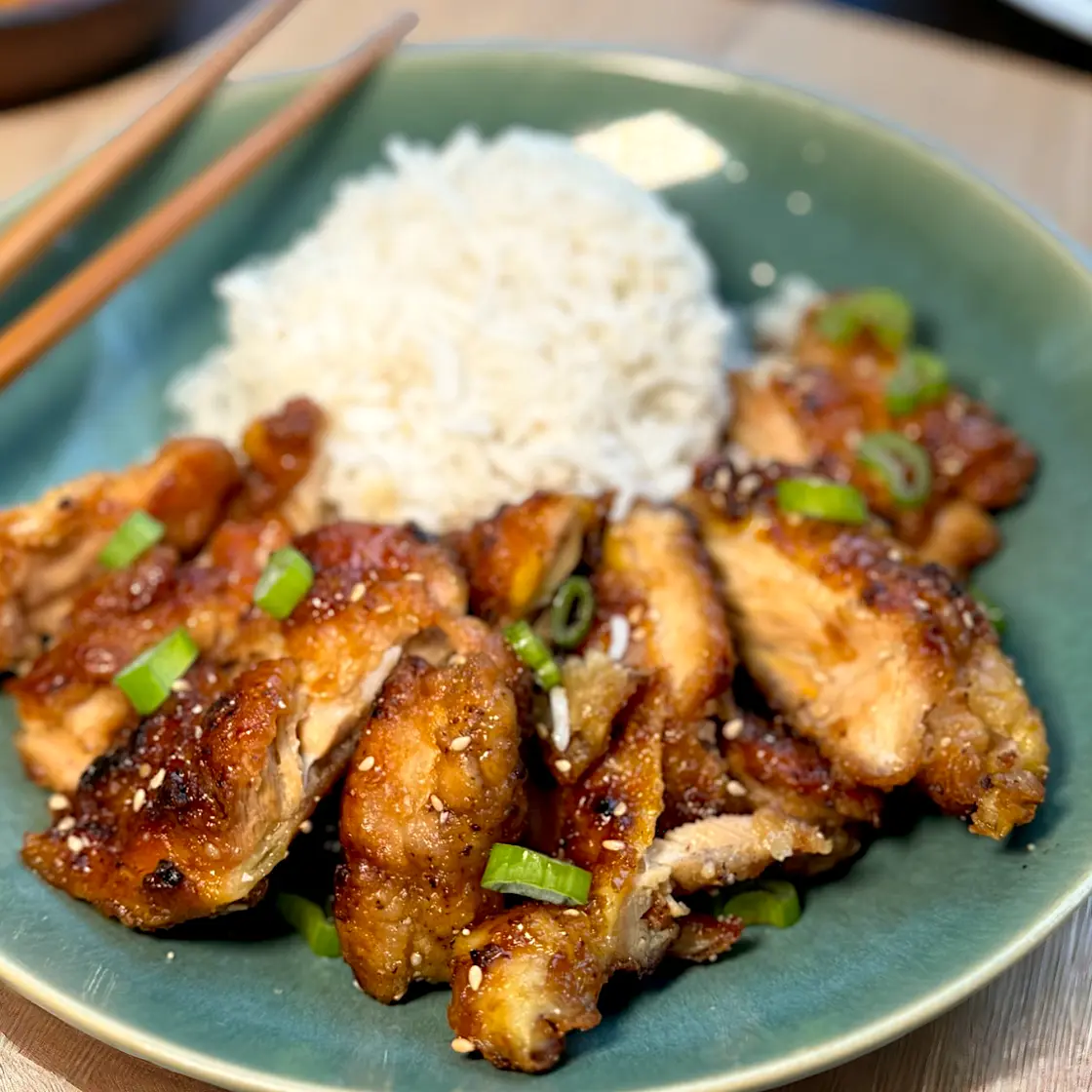 Soy Honey Chicken Thighs