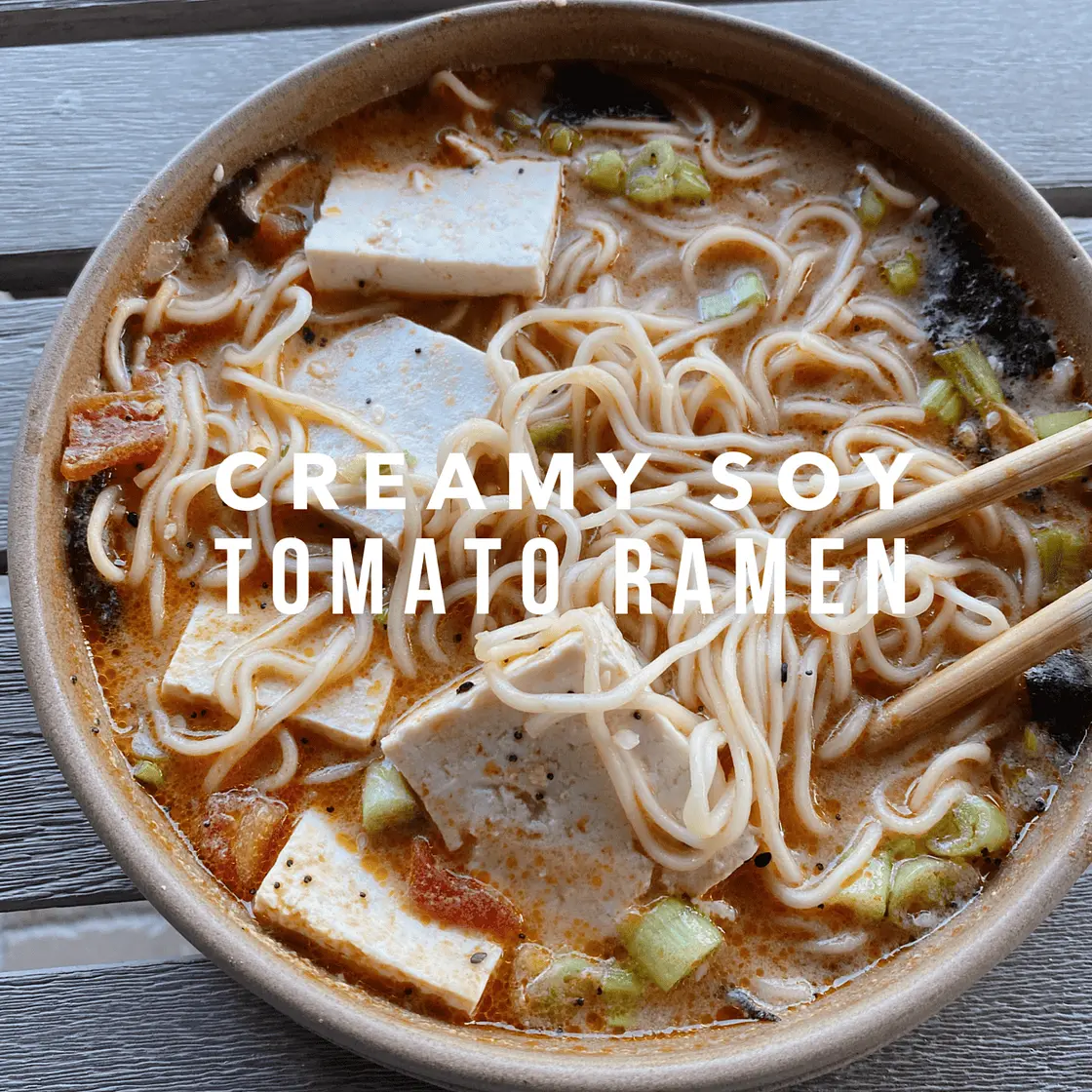 Creamy Soy Tomato Ramen