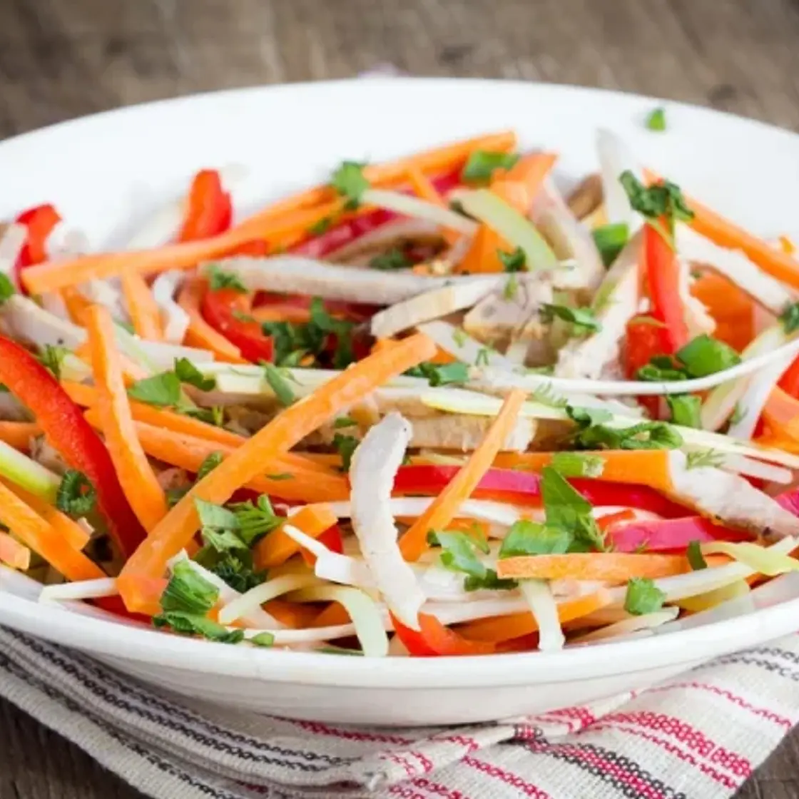 Julienne de légumes