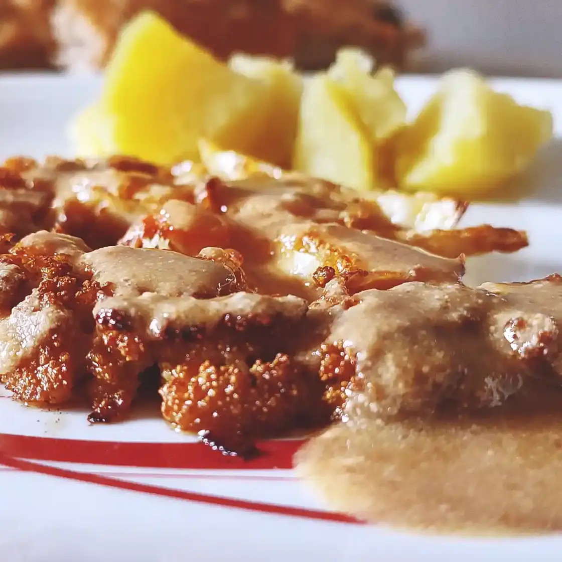 Roasted Cauliflower Steak with Tahini Sauce