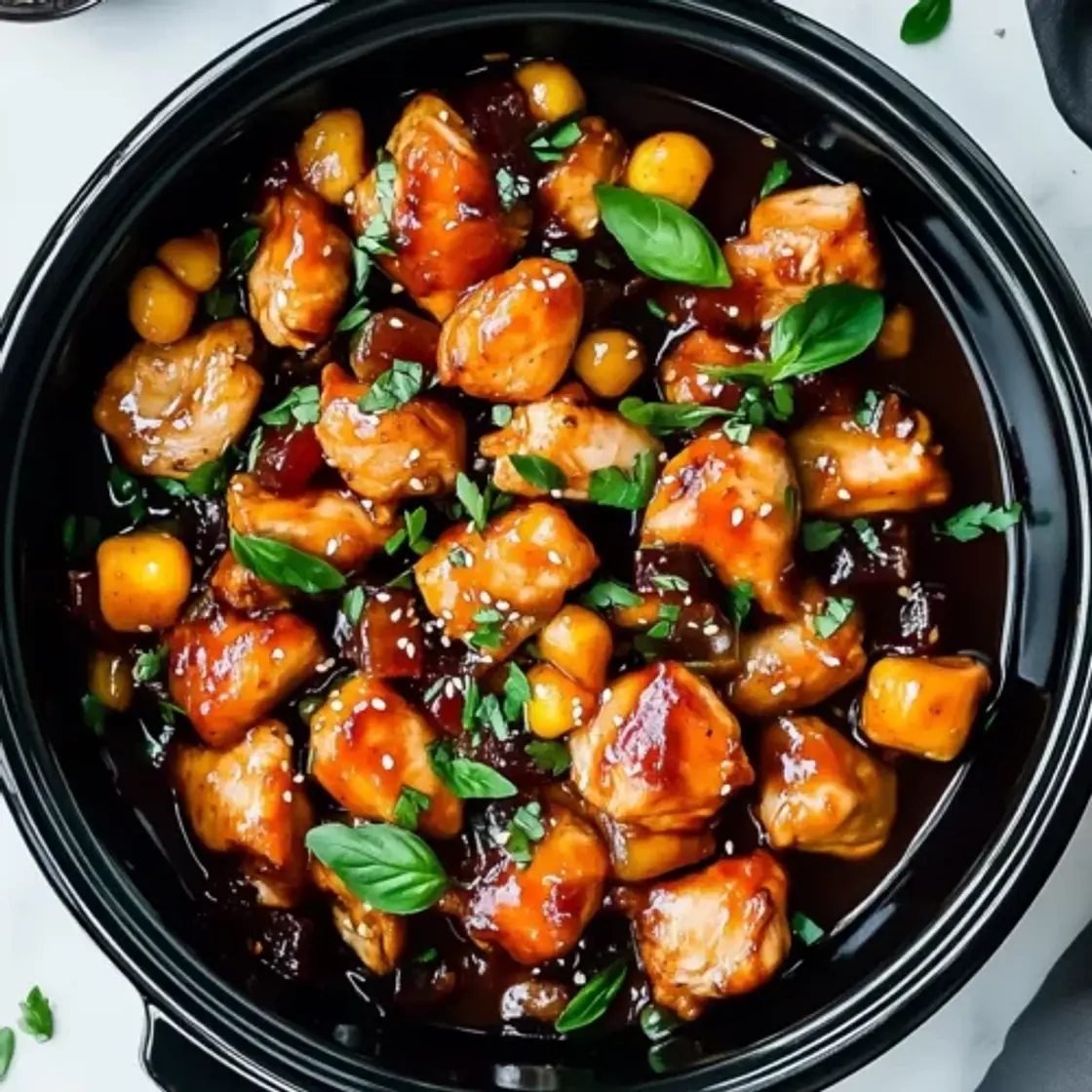 Sweet Hawaiian Crockpot Chicken