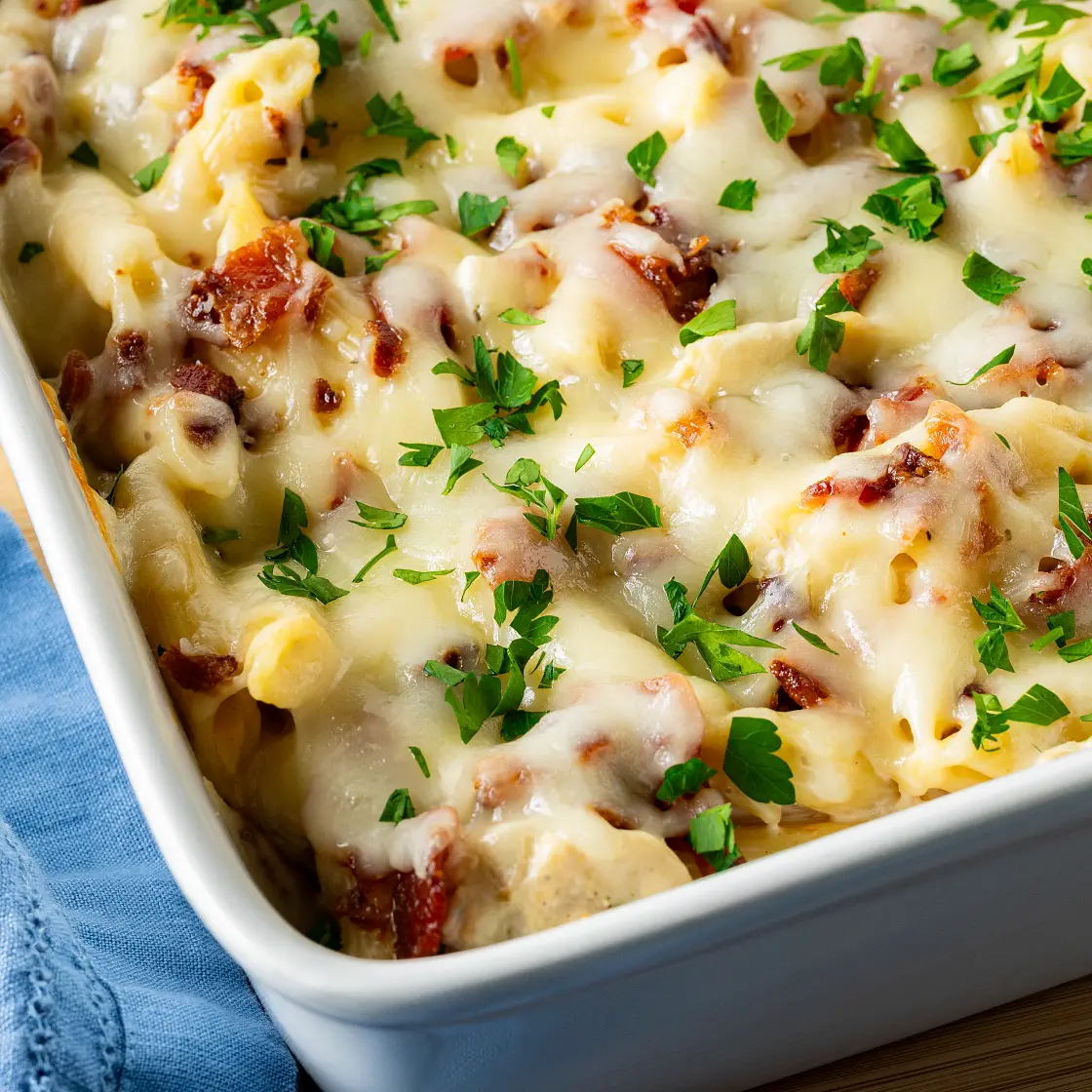 Chicken Bacon Ranch Casserole