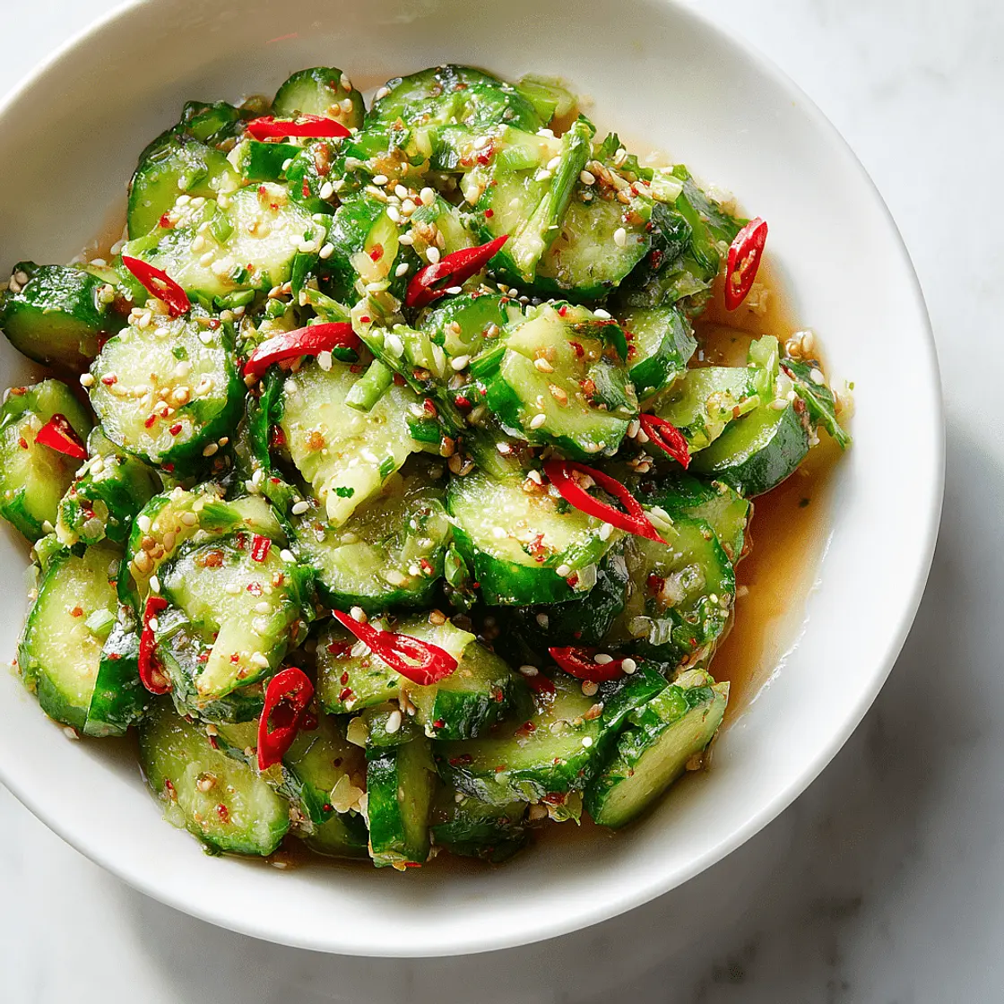 Gurken Salat Chinesisch
