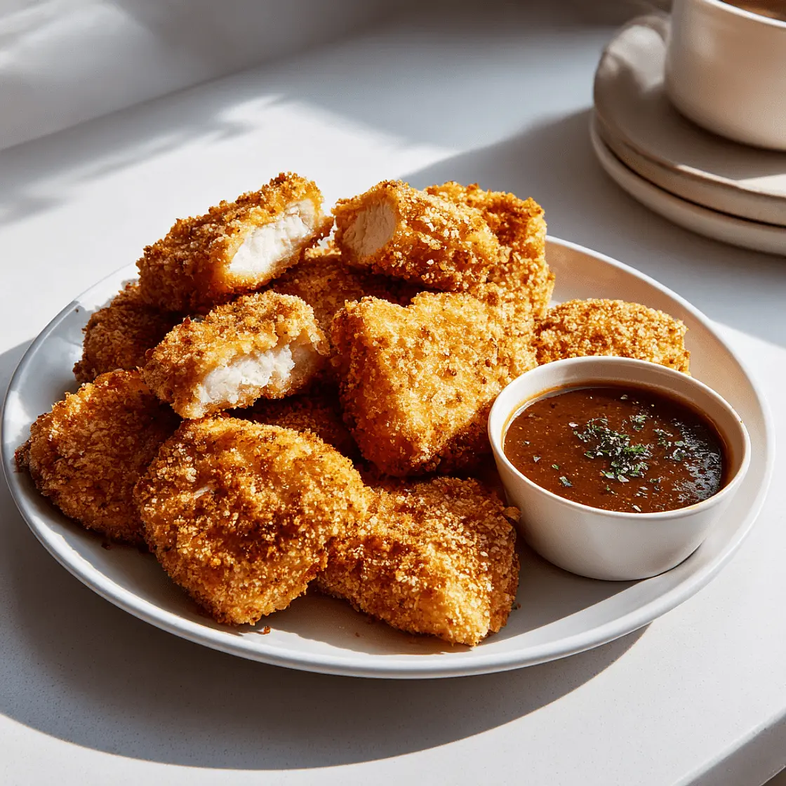 Parnierte Planted Chicken Tonkatsu Style