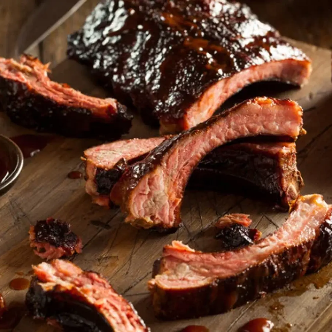 Ribs de porc au barbecue