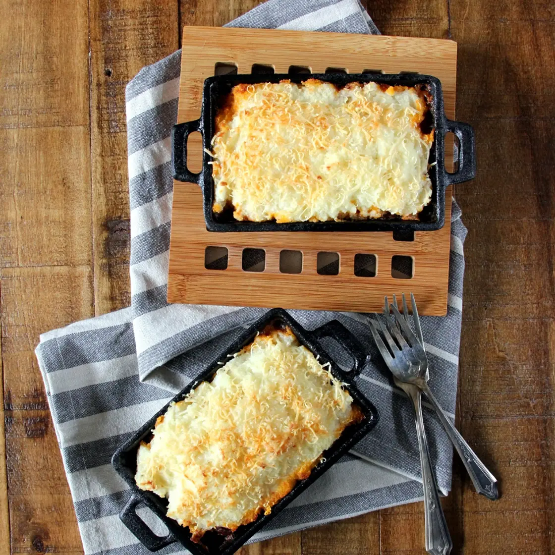 Low-FODMAP Beef & Potato Pie /Low-FODMAP Cottage Pie