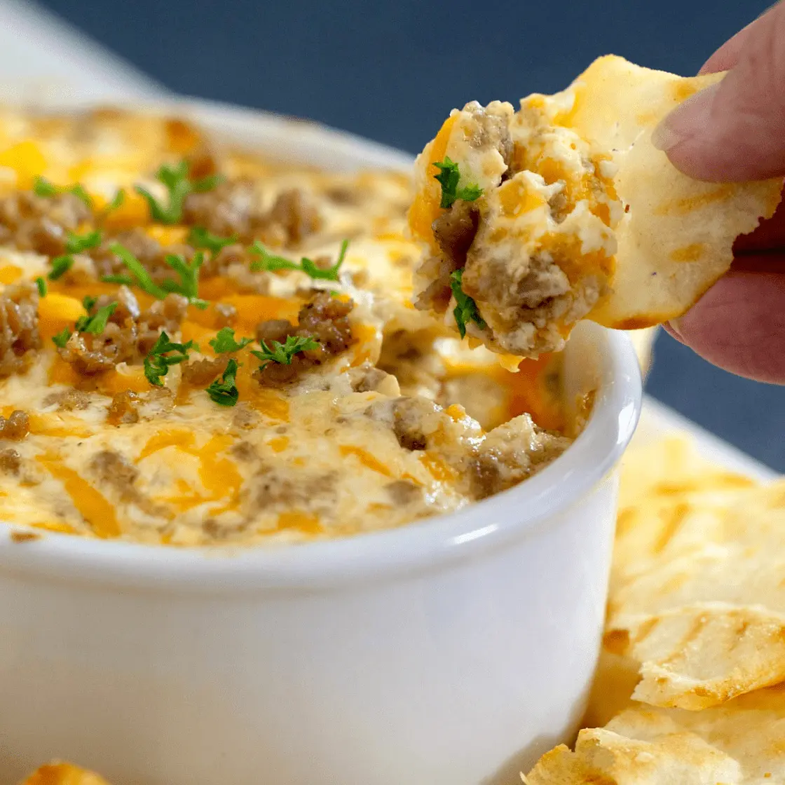 Sausage Cheese Dip