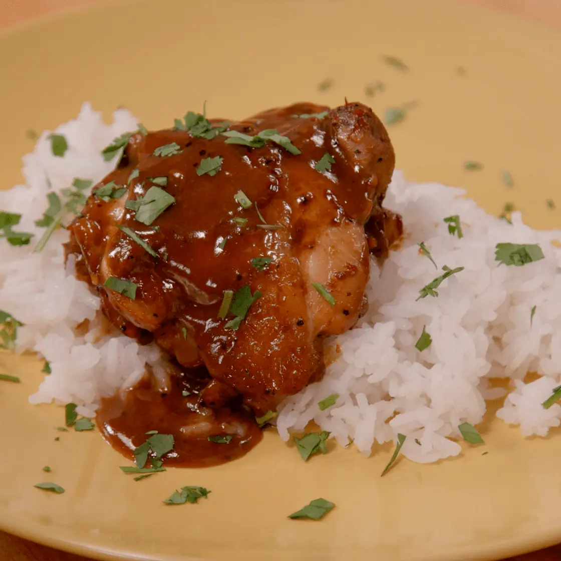 Chicken Adobo with Rice