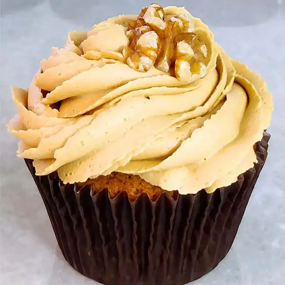 Coffee and Walnut Cupcakes