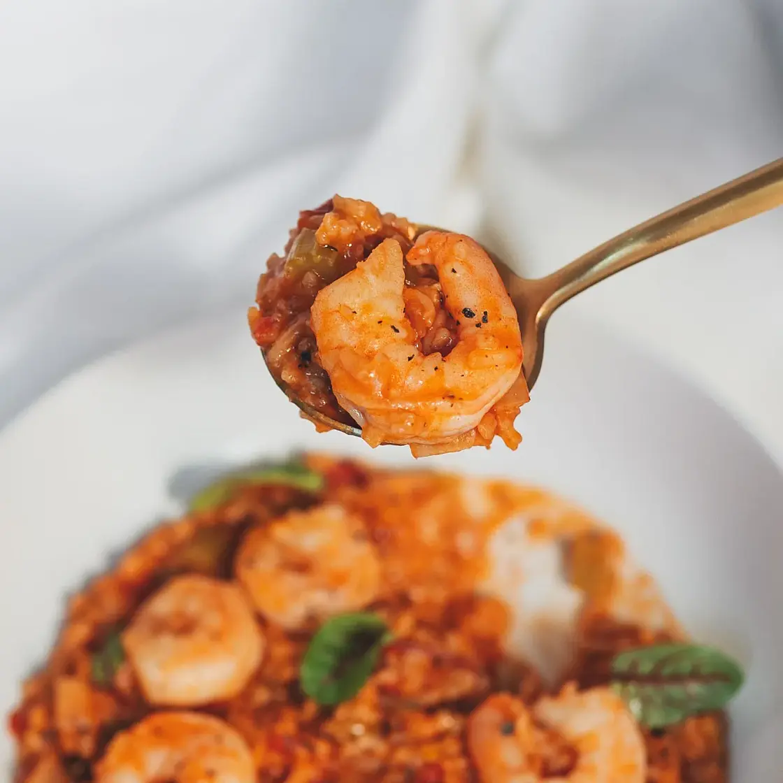 One Pot Shrimp Jambalaya