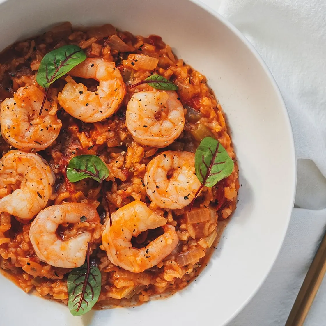 One Pot Shrimp Jambalaya