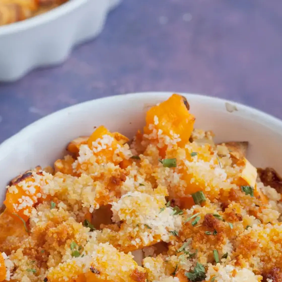 Gratin d'automne végétalien