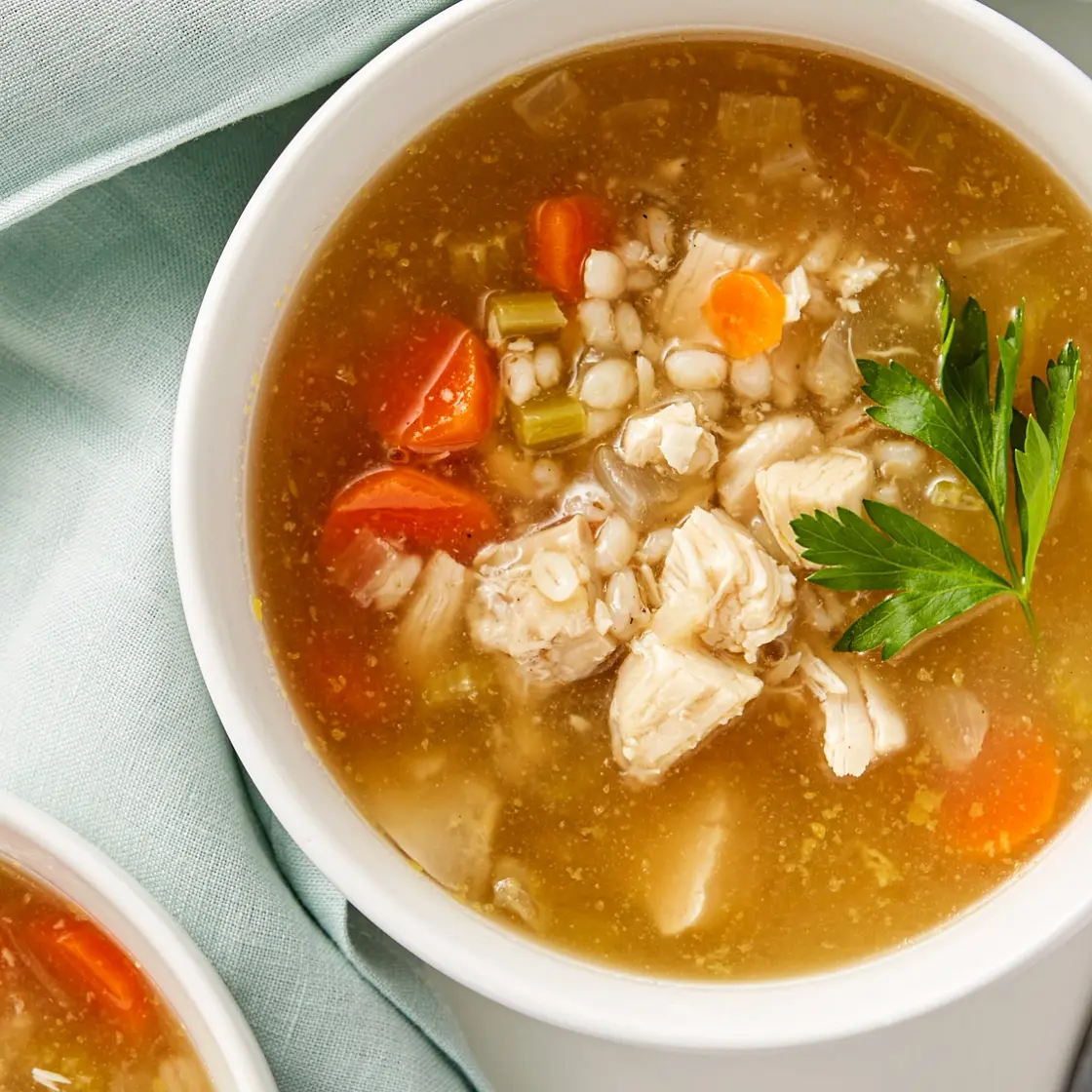 Leftover Turkey Soup