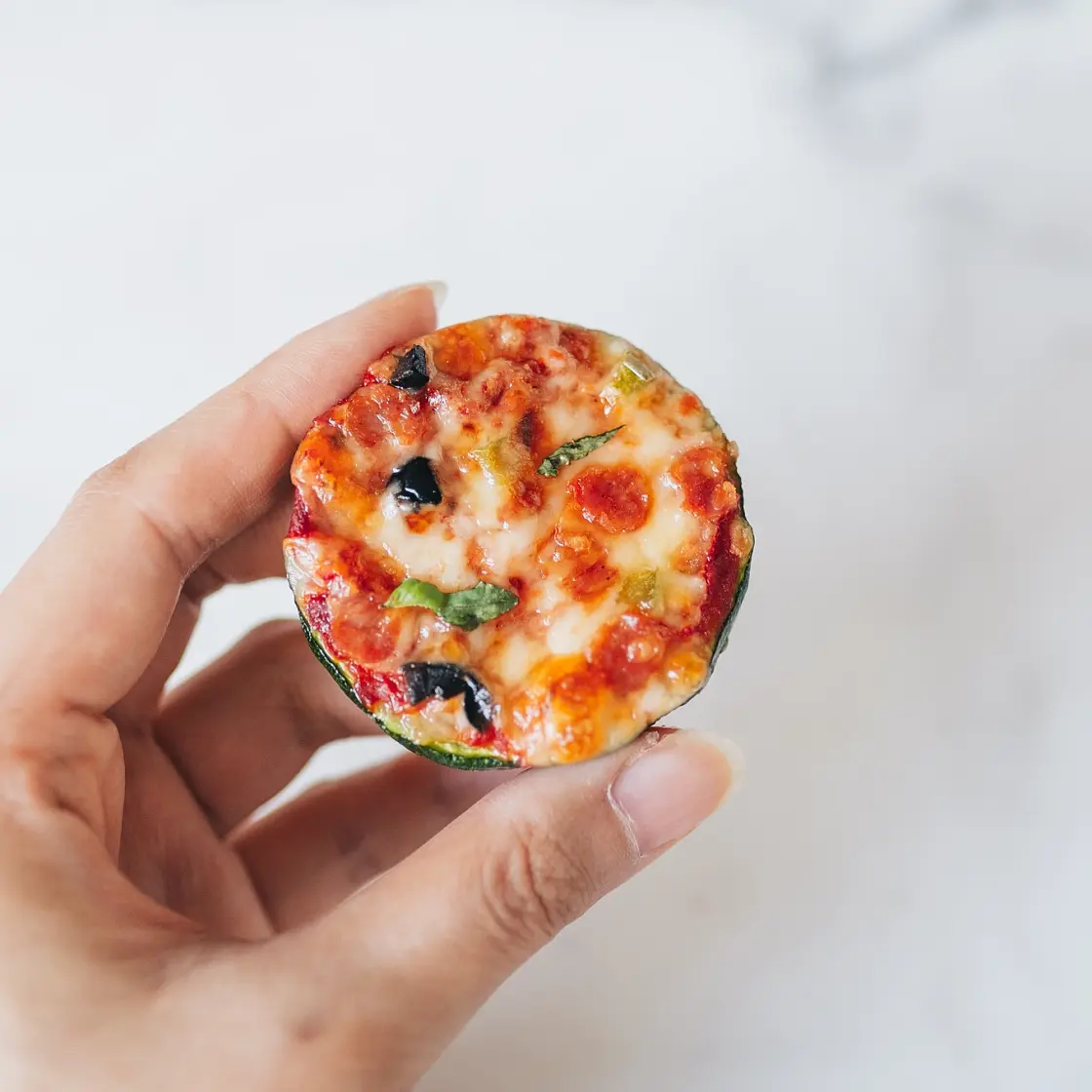 Pizza Zucchini Bites