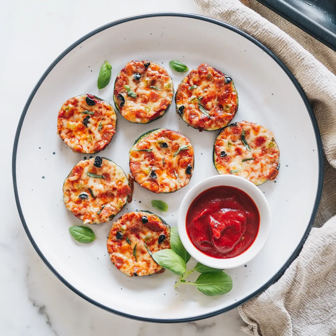Pizza Zucchini Bites