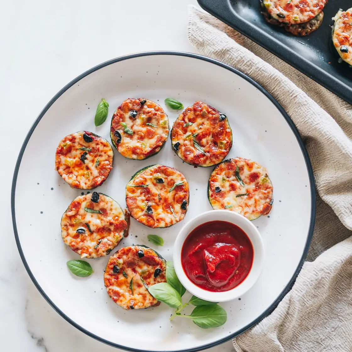 Pizza Zucchini Bites