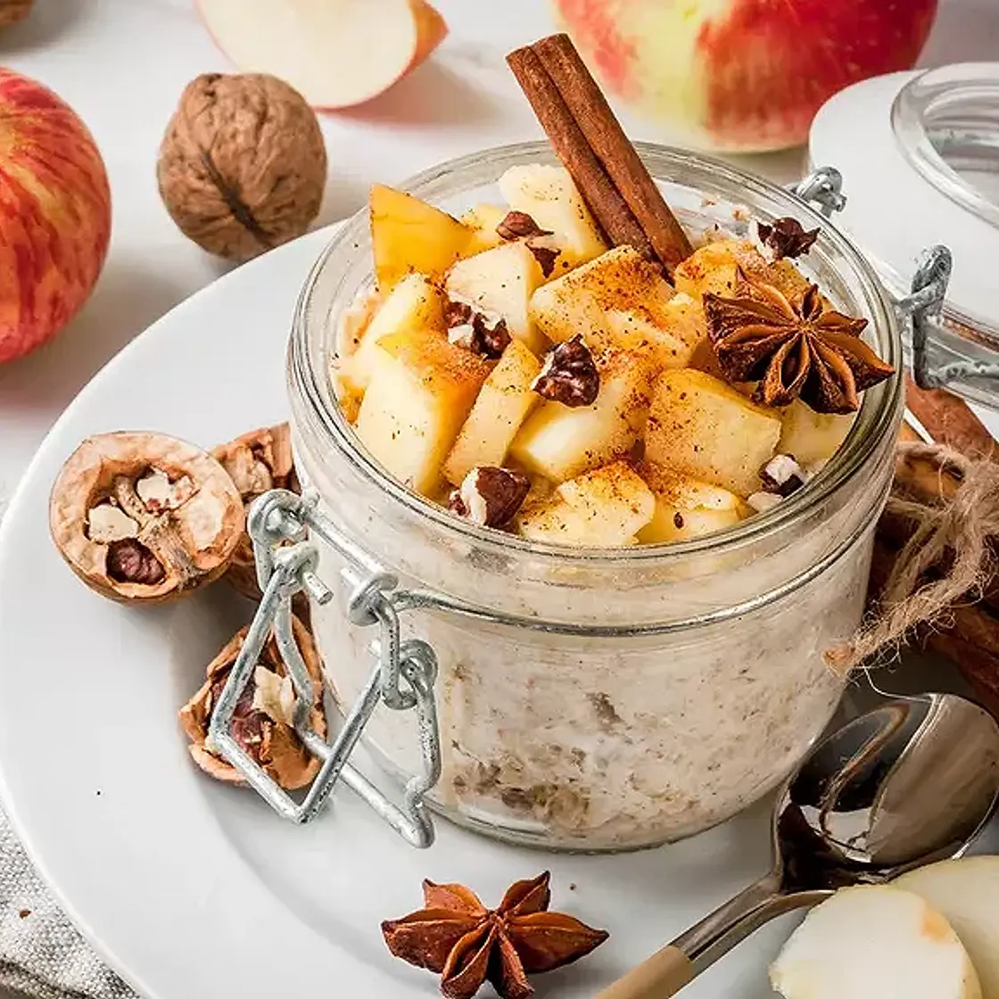 Verrine pain d'épices et pommes