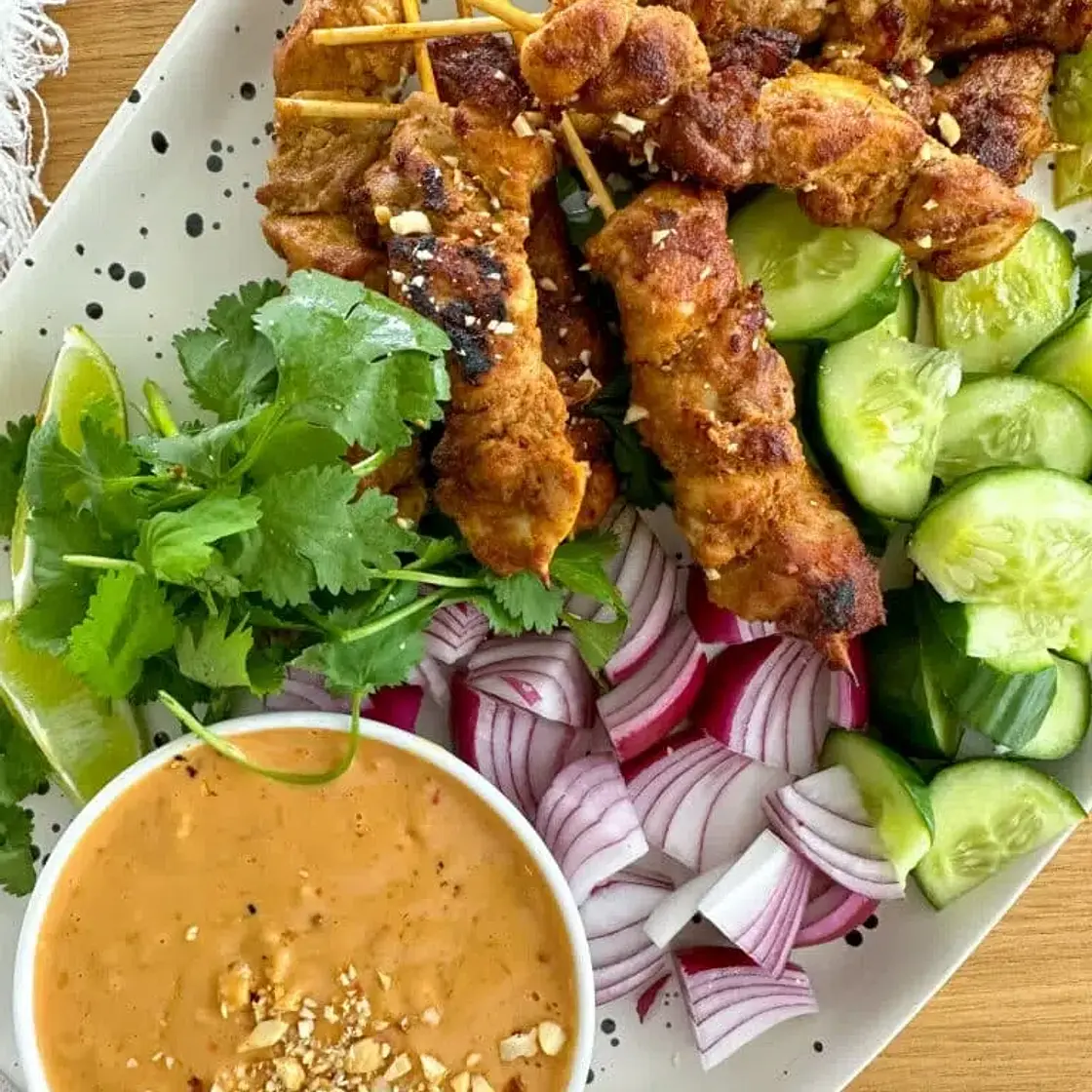 Chicken Satay Skewers
