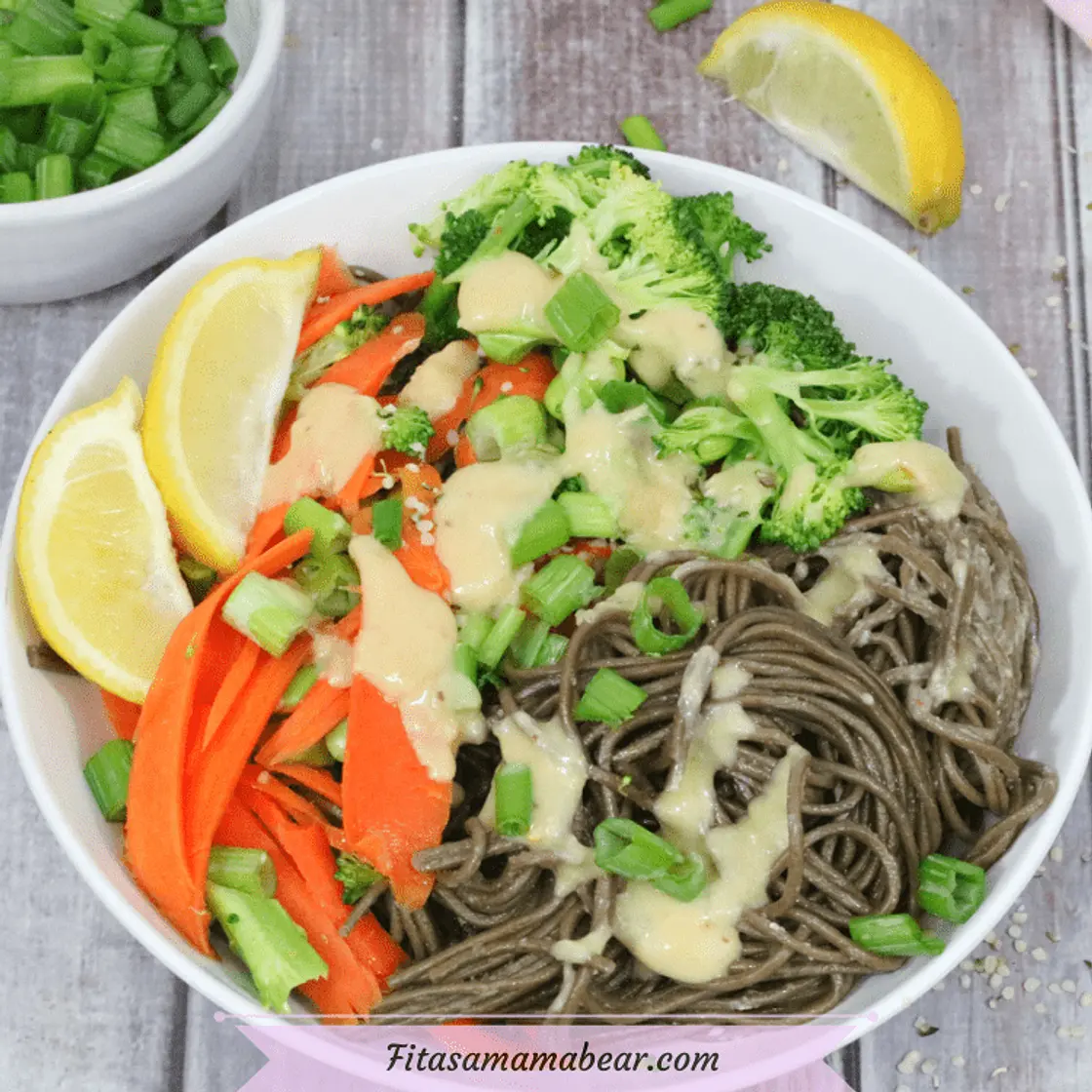 Tangy Soba Noodle Bowl