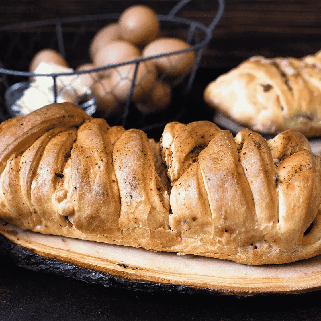 Russian Kulebyaka (Stuffed Pie)