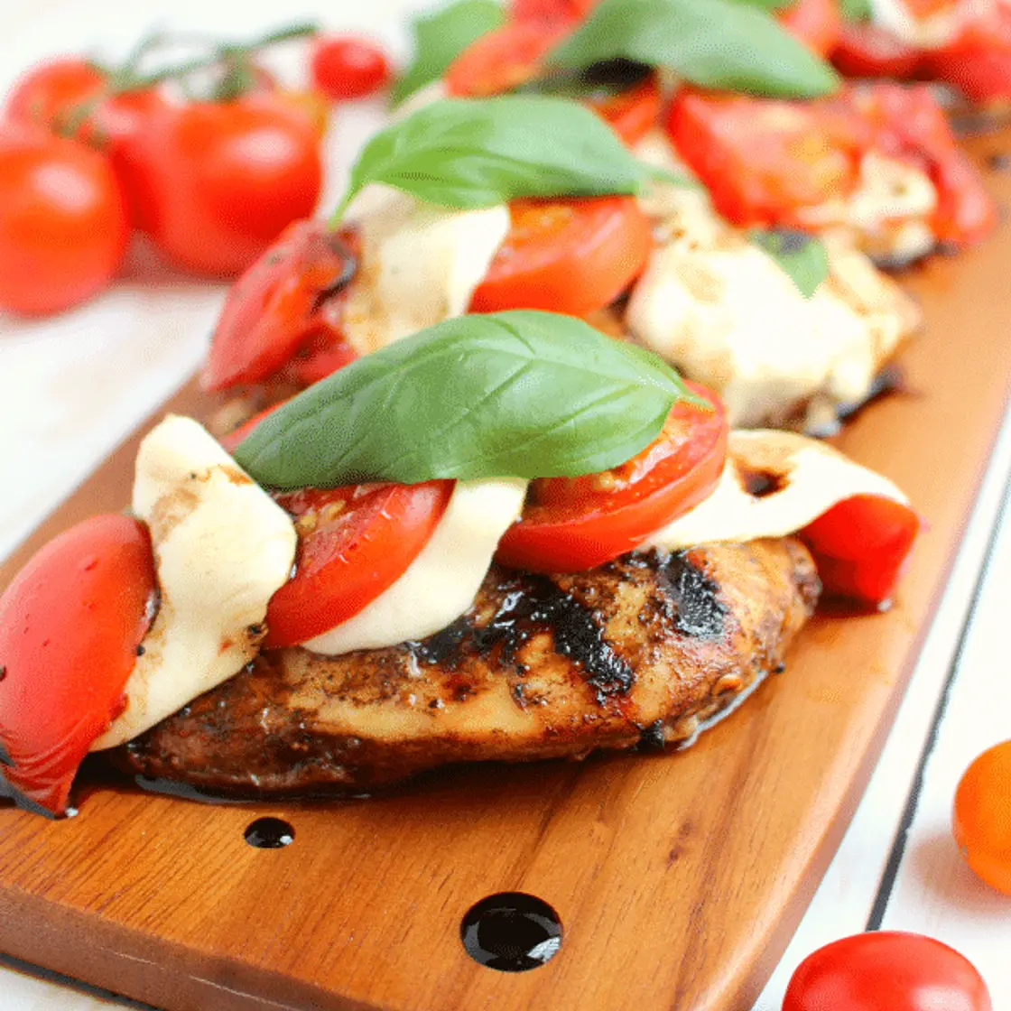 Grilled Caprese Chicken