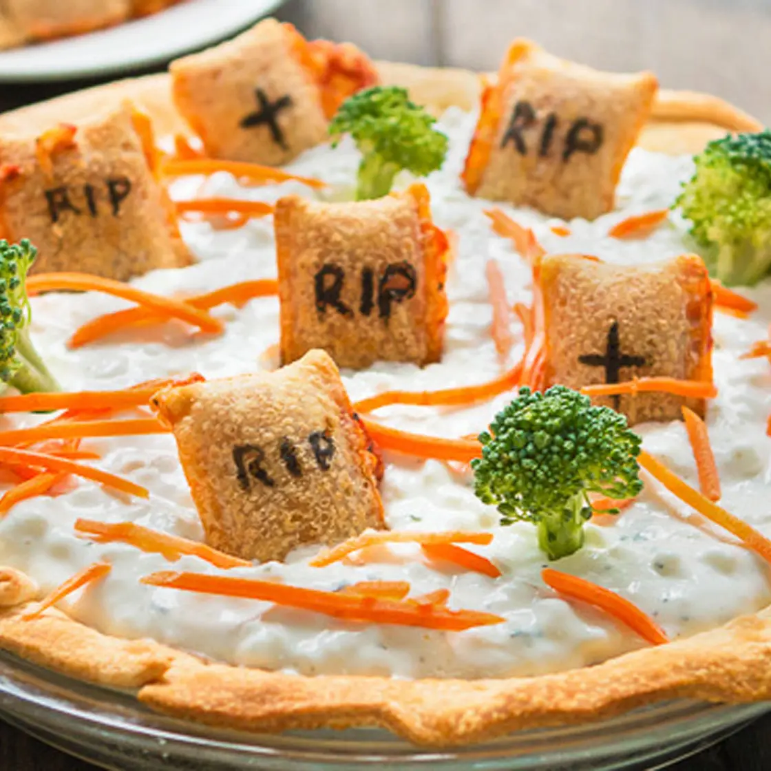 Halloween Cemetery Dip