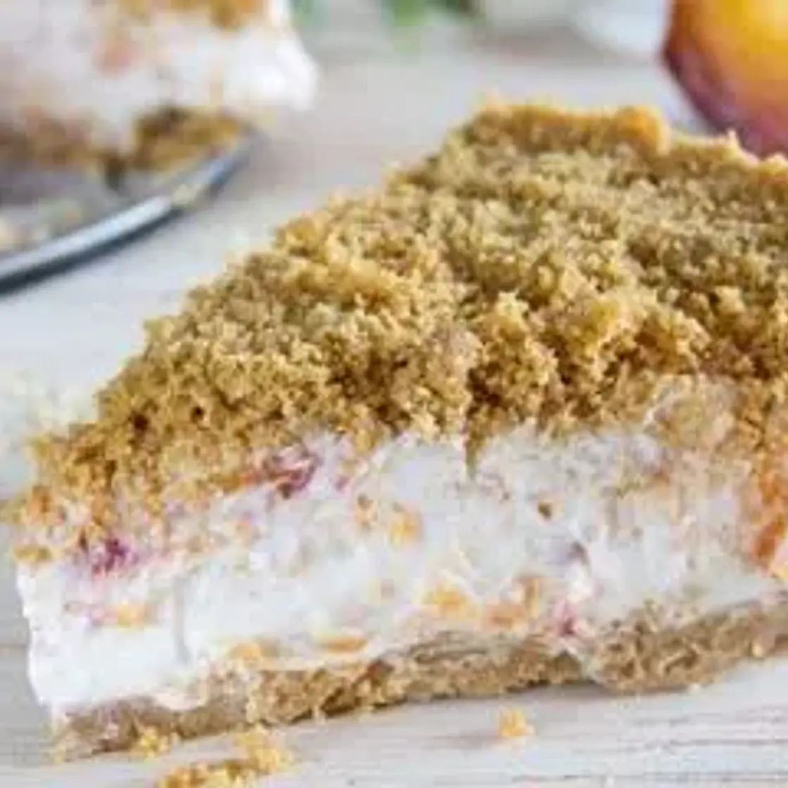 Sbriciolata alle pesche