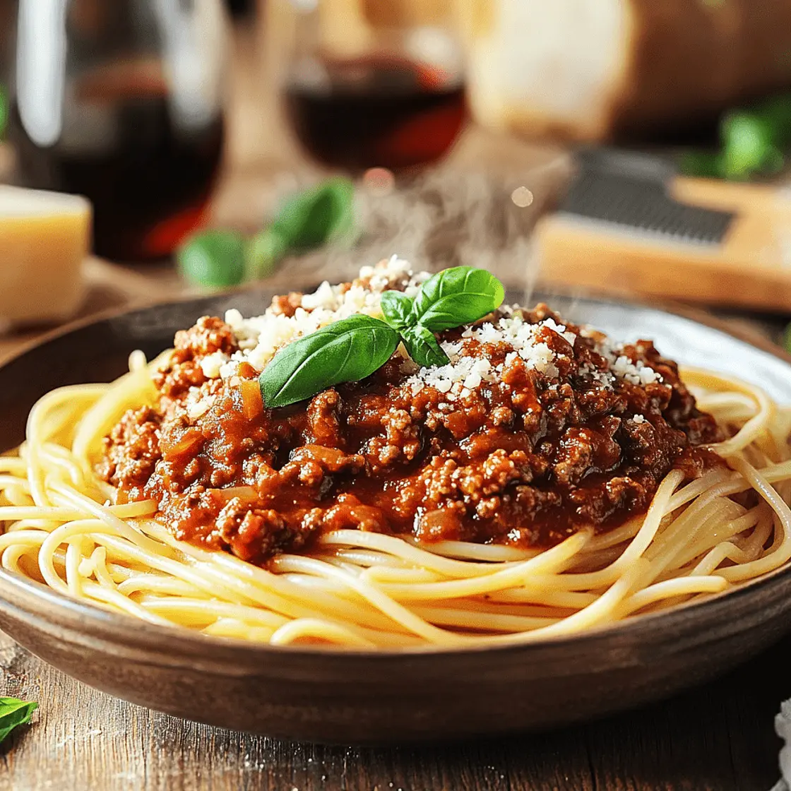 The Best Italian Bolognese Sauce