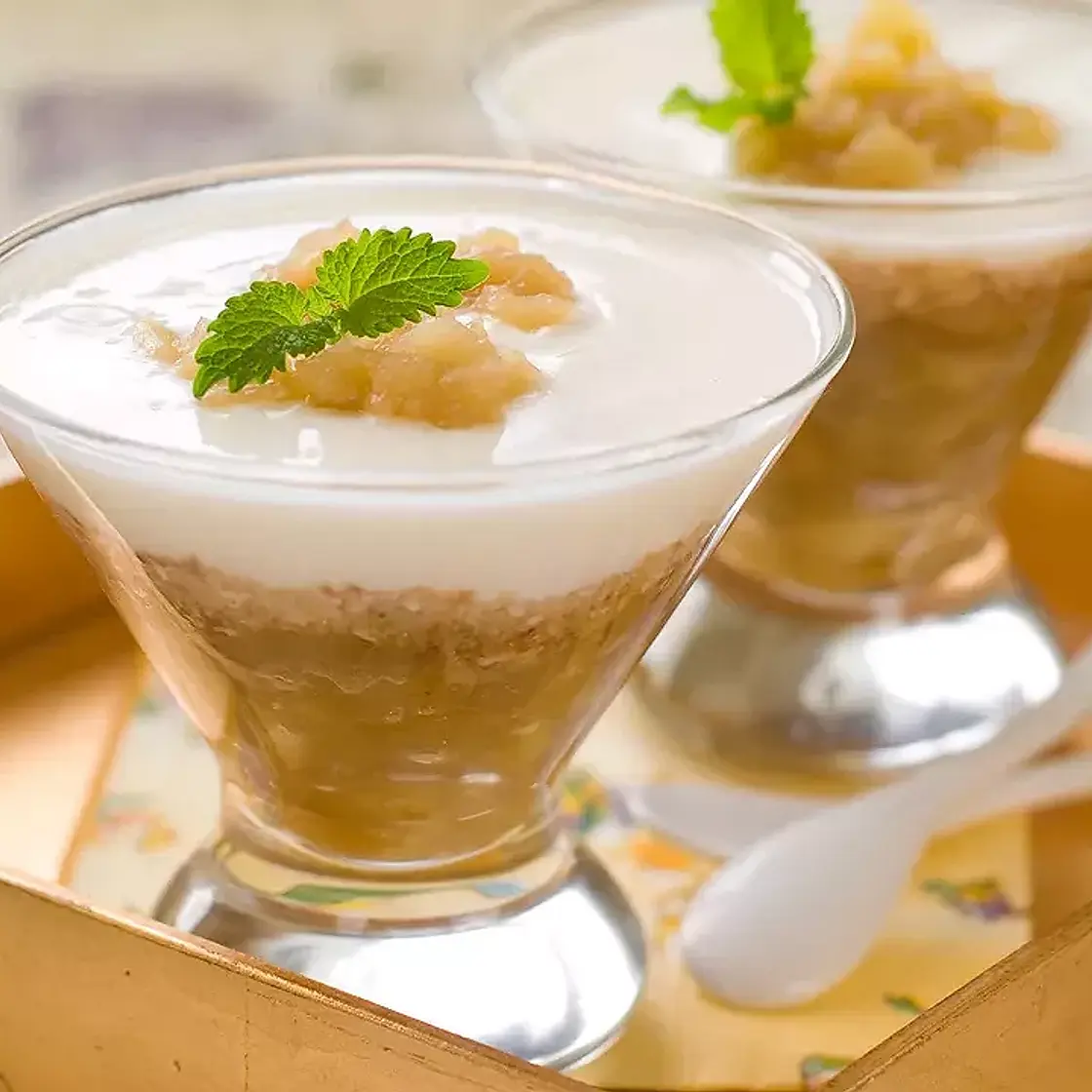 Verrines poires spéculoos