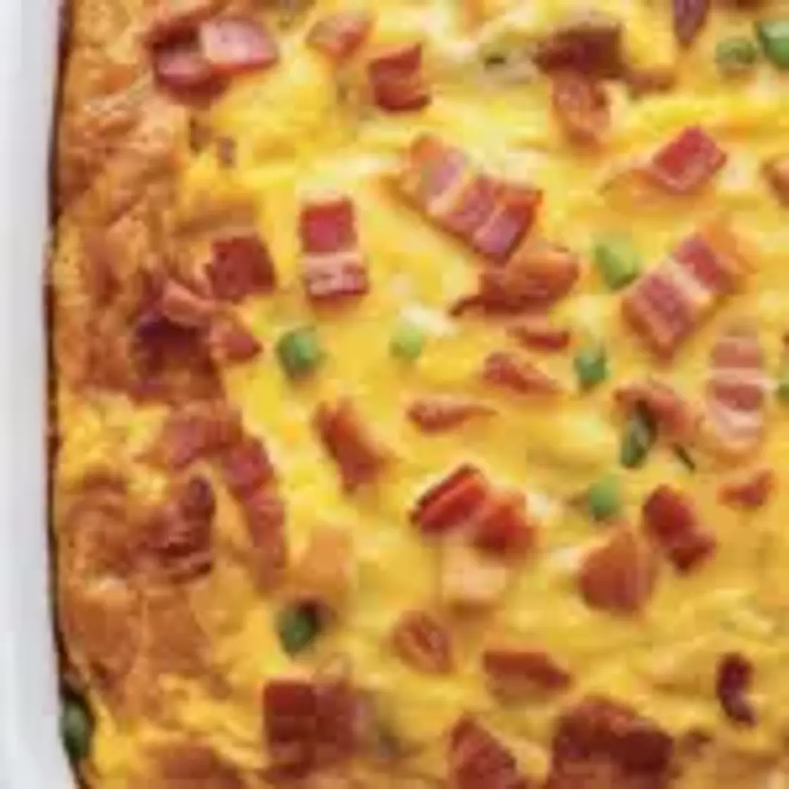 Bacon Egg and Hashbrown Casserole