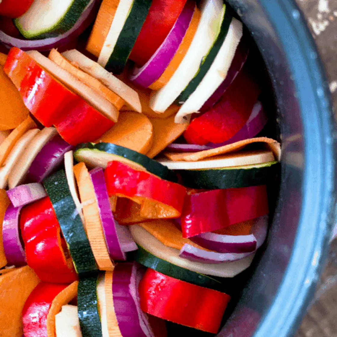 The Perfect Slow Cooker Ratatouille