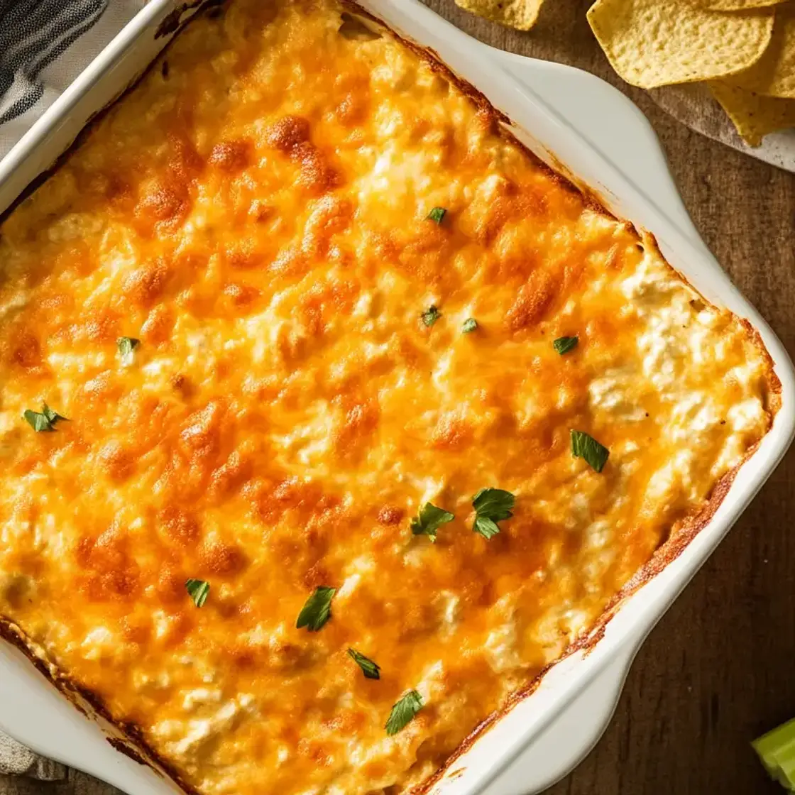 Cottage Cheese Buffalo Chicken Dip (High-Protein)