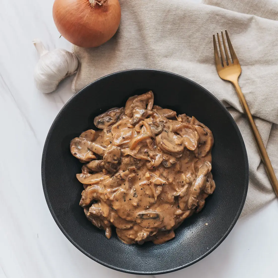 Healthy Beef Stroganoff