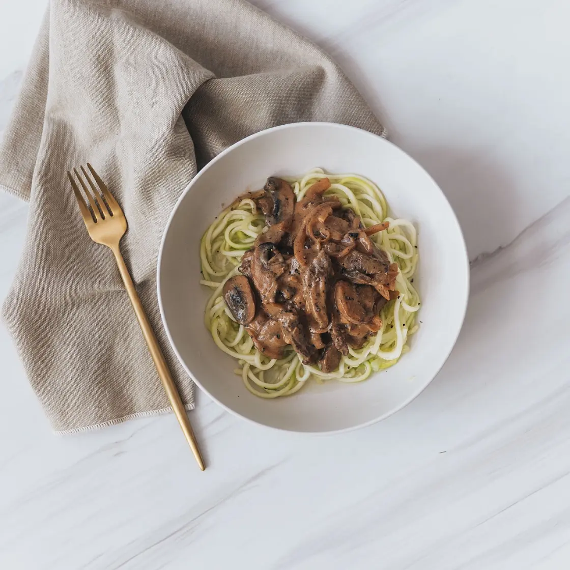 Healthy Beef Stroganoff