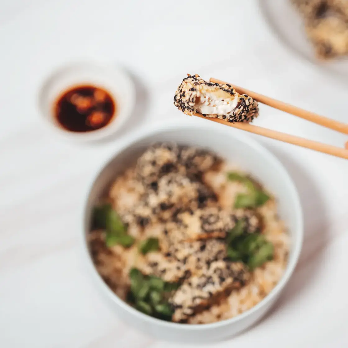 Crispy Sesame Tofu