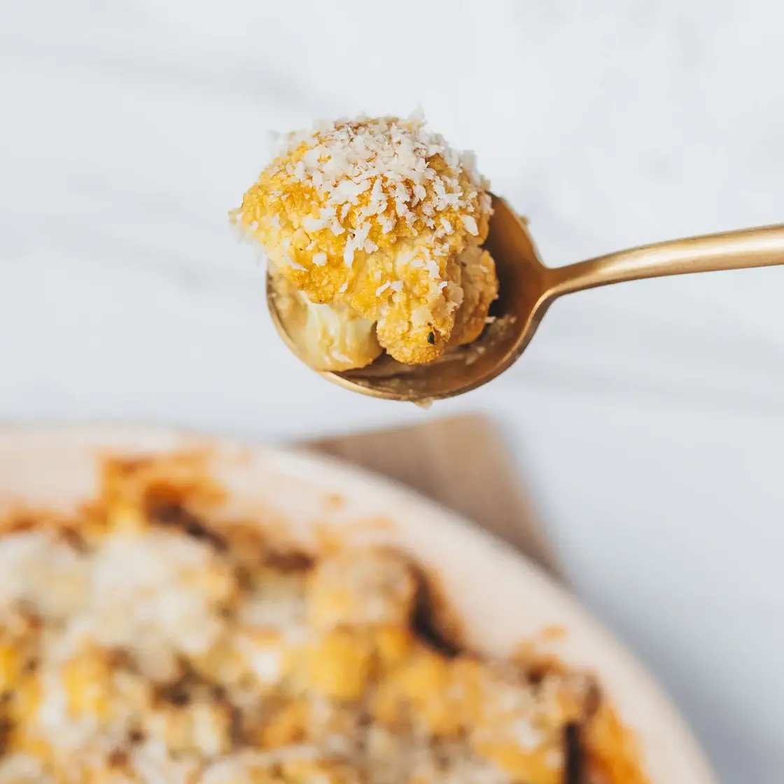 Cheesy Cauliflower Bake