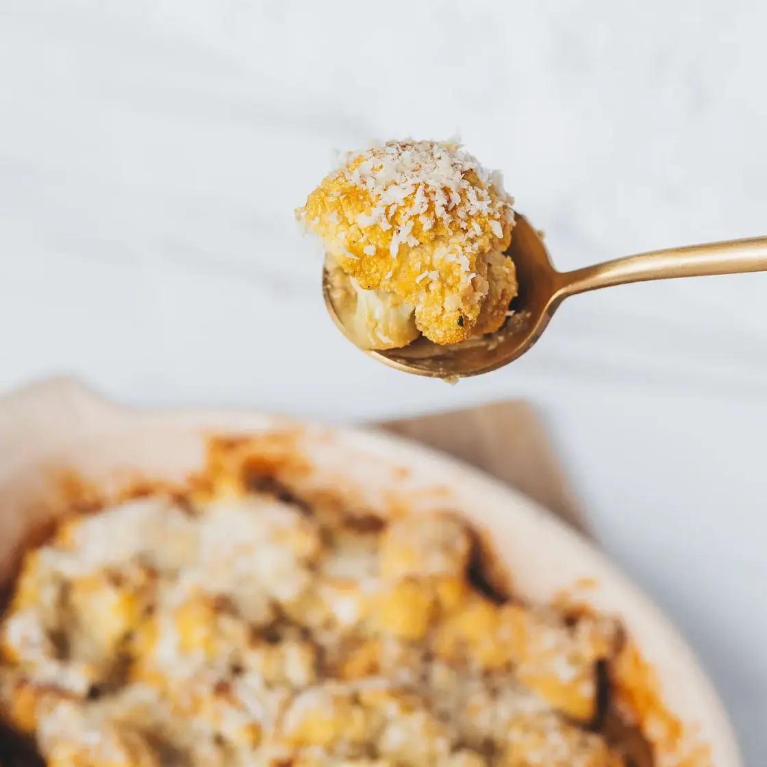 Cheesy Cauliflower Bake