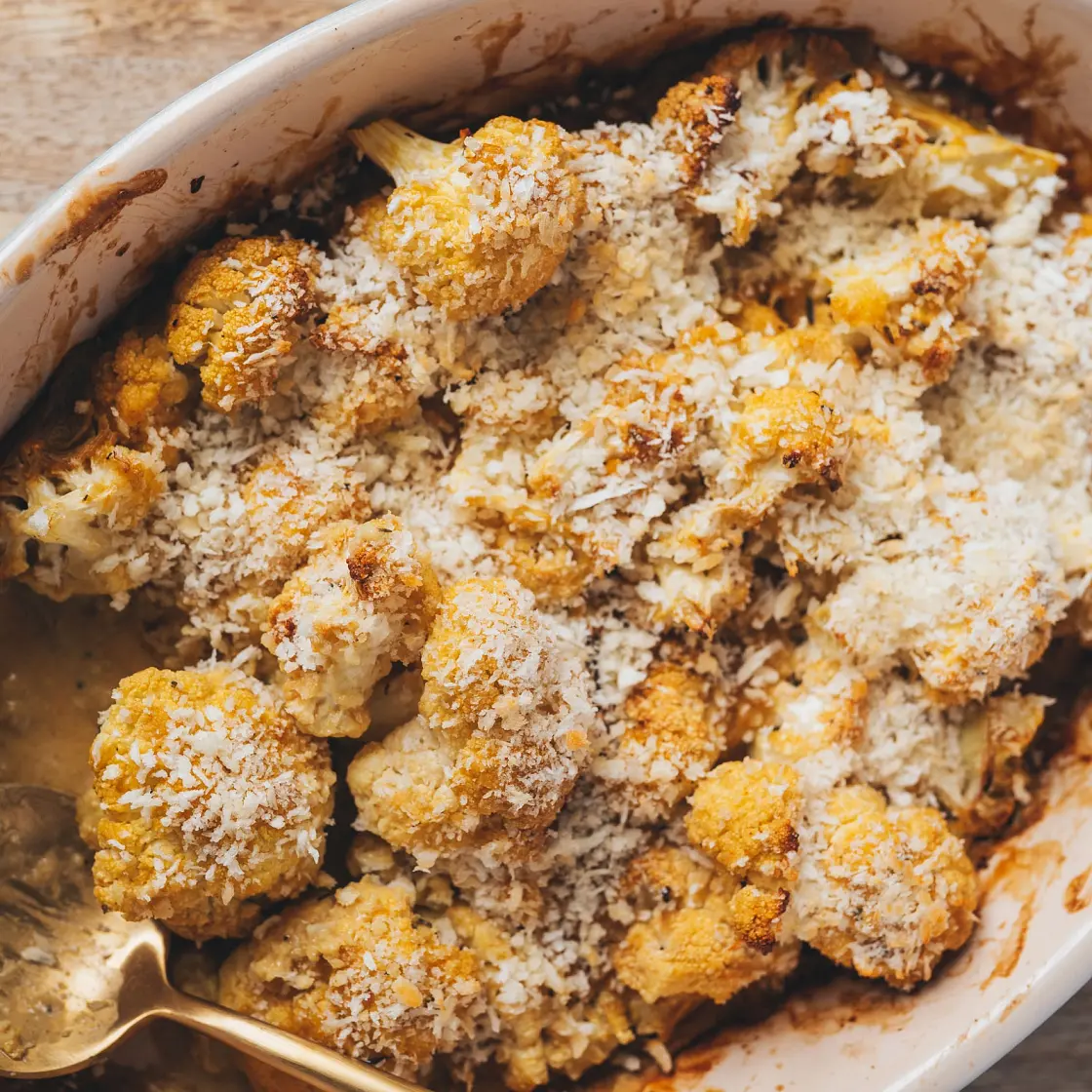 Cheesy Cauliflower Bake