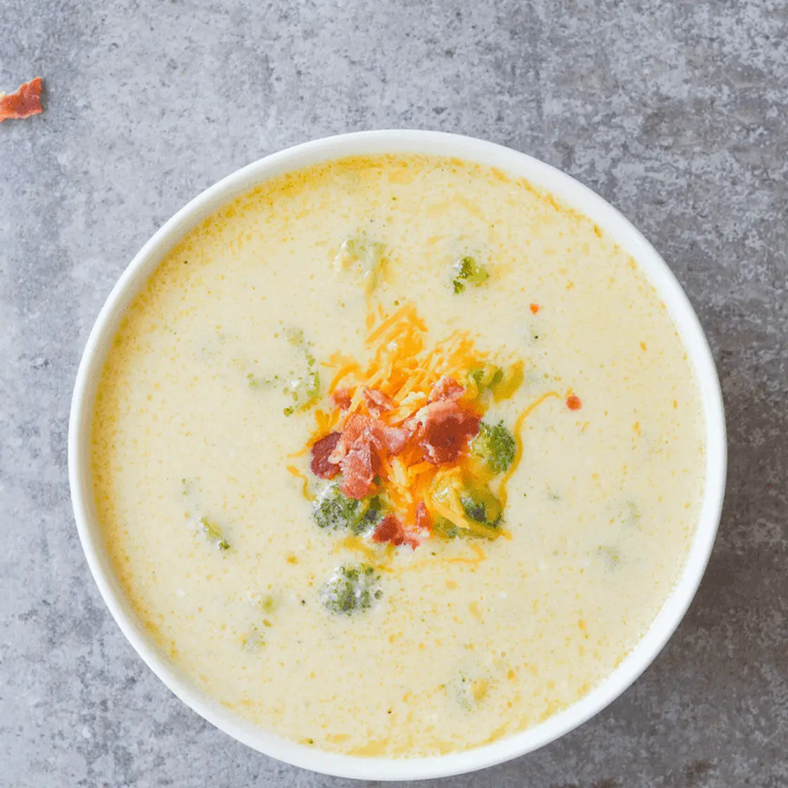 Keto Broccoli Cheddar Soup