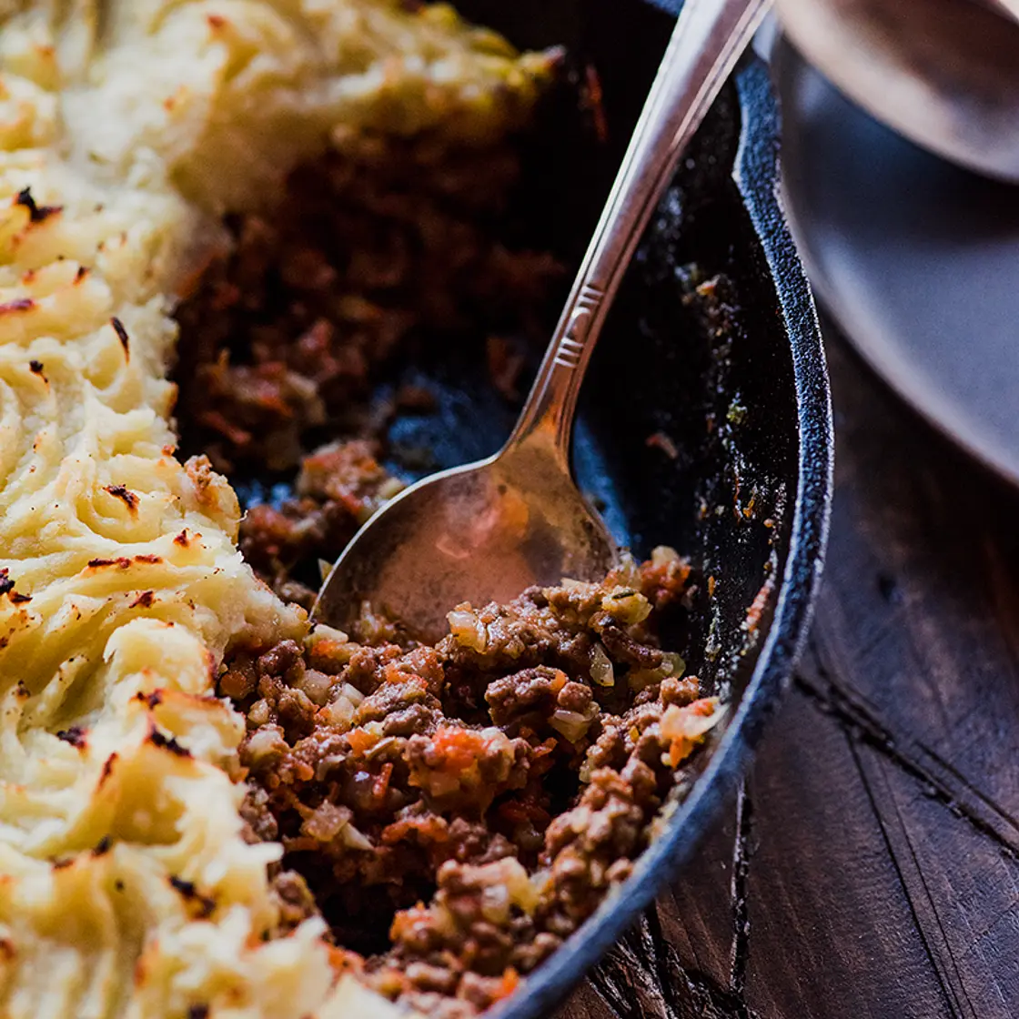 Classic Shepherd's Pie with Parsnip Mash