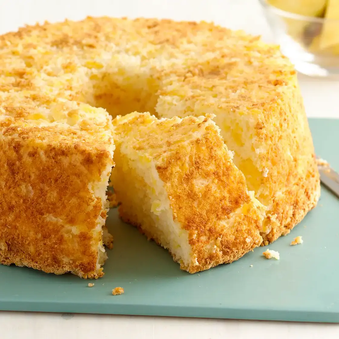 Two-Ingredient Pineapple Angel Food Cake